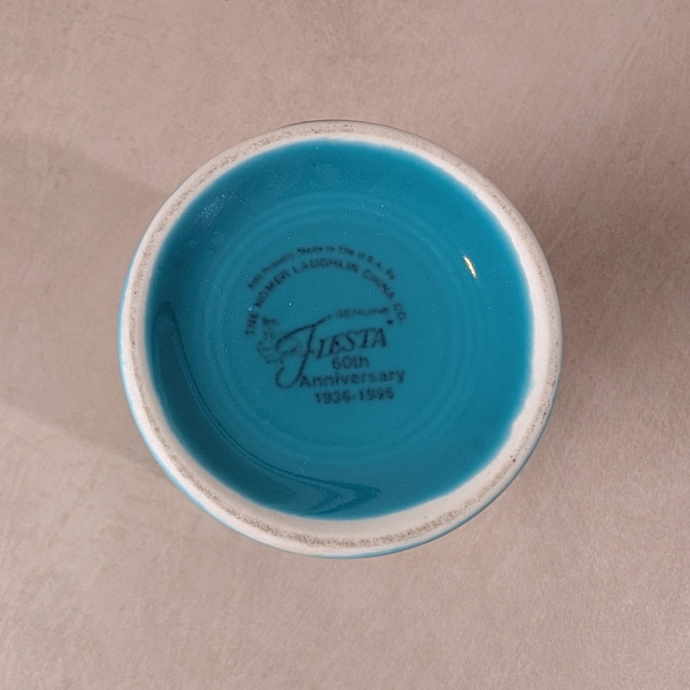 Fiesta Turquoise Juice Cup - Picture 3 of 3